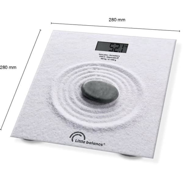 Henkilövaaka - LITTLE BALANCE - USB-C - Zen