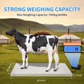 Miniatyrbillede 2 af 2: Digital kæledyrsvægt, 660 lbs kapacitet, letlæselig LCD,SOM VIST, 300 kg