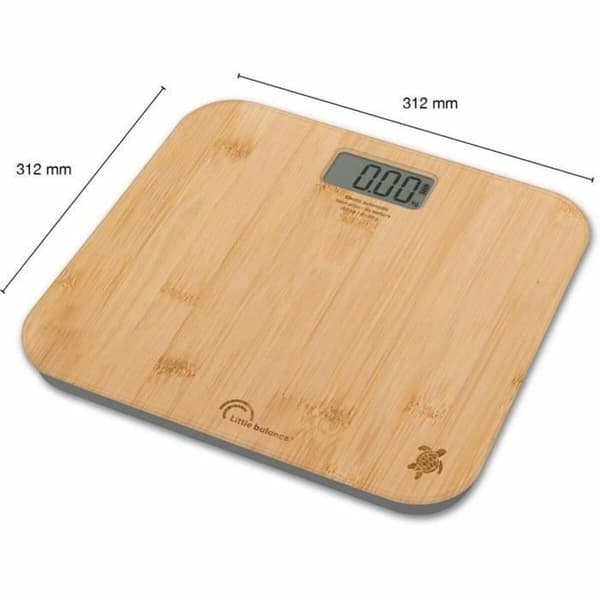 Digital Badrumsvåg Little Balance Automática Kinetic Bambu