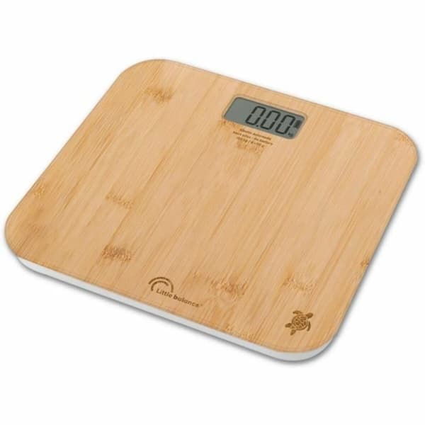 Digital Badrumsvåg Little Balance Automática Kinetic Bambu
