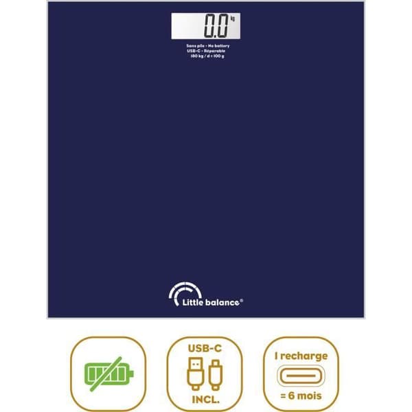 Våg - LITTLE BALANCE - SB3 - USB-C - Mörkblå