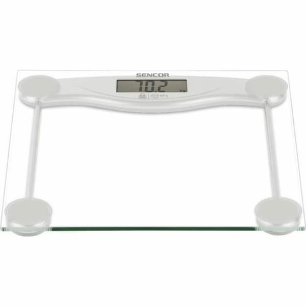 Digitaalinen henkilövaaka Sencor Läpinäkyvä Lasi Karaistu lasi 150 kg