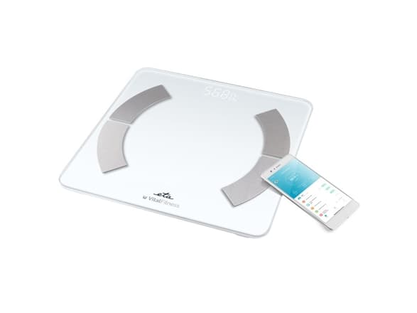 ETA Personal Scale | ETA277990000 Vital Fitness | Maximum weight (capacity) 180 kg | Accuracy 100 g | Body Mass Index (BMI) measuring | White