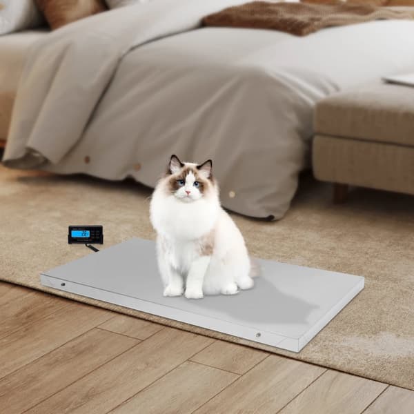 Digital kæledyrsvægt, 300 kg kapacitet, vandtæt design