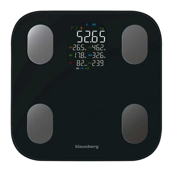Analytisk badevægt Smart iOS Android Klausberg KB-7854 Lumarko!