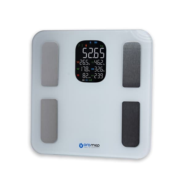 Elektronisk badevægt OROMED ORO-BLUETOOTH SMART hvid