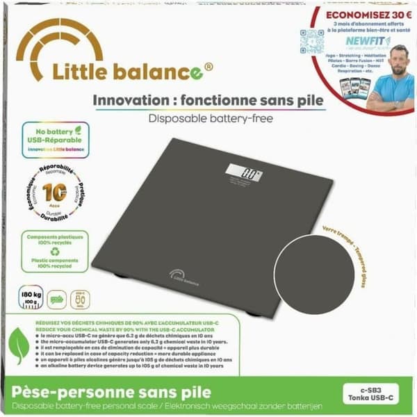 Digital badevægt Little Balance SB3