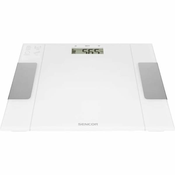 Digital badevægt Sencor Hvid Glas 150 kg