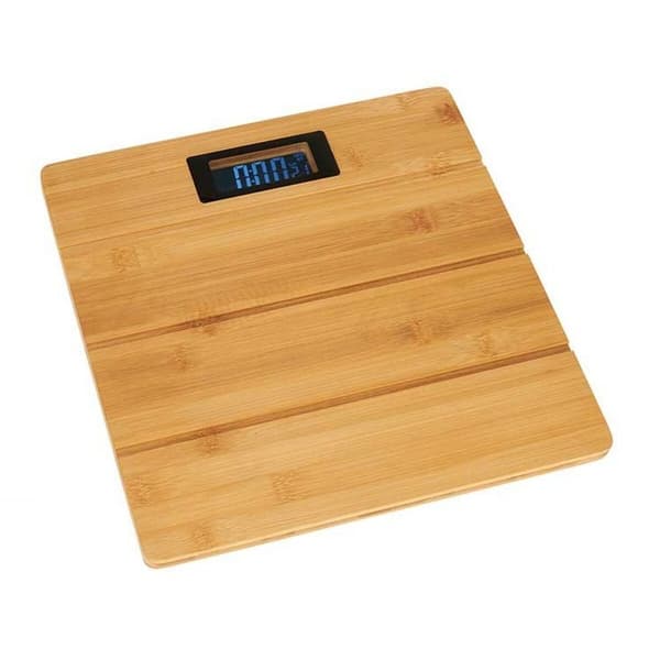 Digital badevægt Berilo CN-B3315C Brun Bambus 150 kg