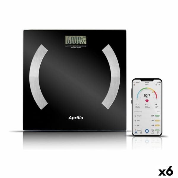 Bluetooth Digital Badevægt Aprilla (6 enheder)