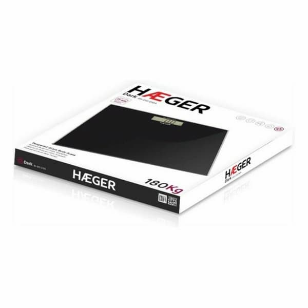 Digital badevægt Haeger BS-DIG.010A Sort