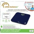 Miniatyrbillede 2 af 5: Digital badevægt Little Balance Kinetic Auto Blå