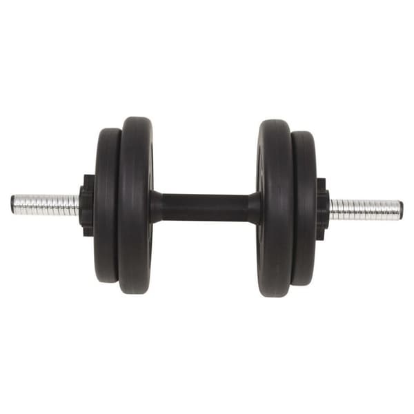 vidaXL vægtstangs- og håndvægtssæt 30 kg