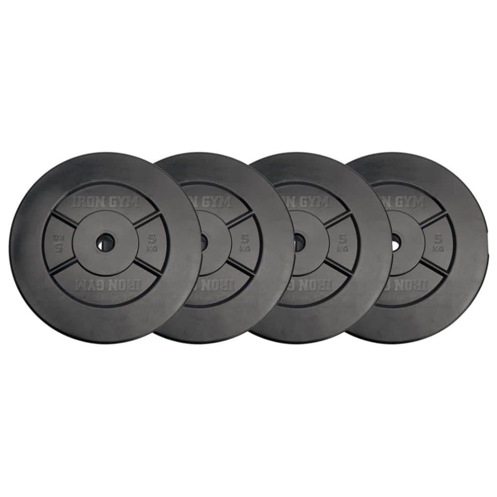 Iron Gym Vektskivesett 4x5 kg IRG032