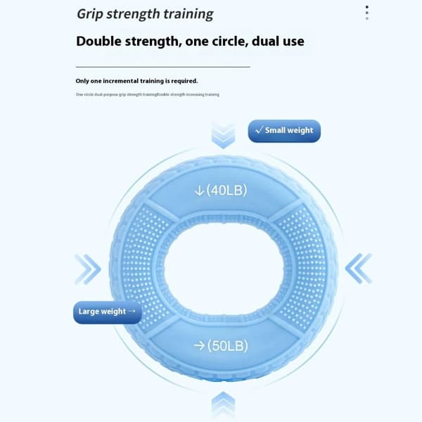 Håndgreb Forstærker Underarm Finger Trainer Håndledsmuskeltræner - 70-80lb sort
