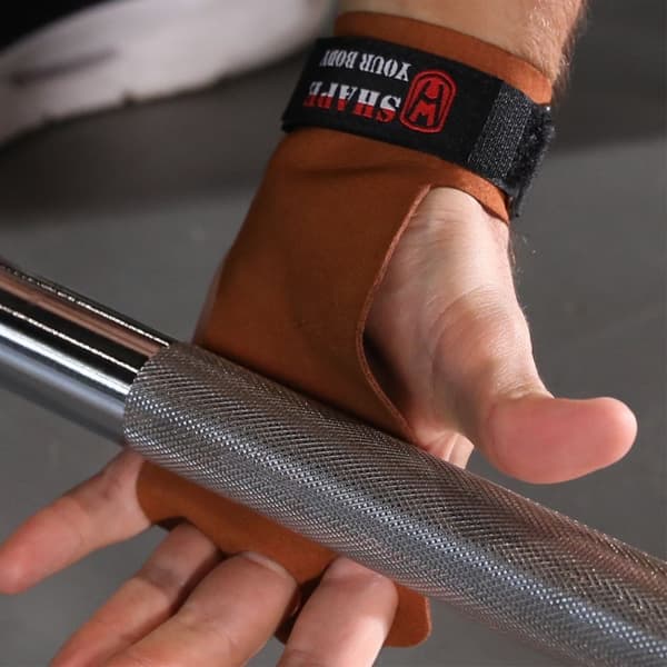 1 par Fitness Grip Kuddar Sport Tyngdlyftning Palm Guard Hand Protector