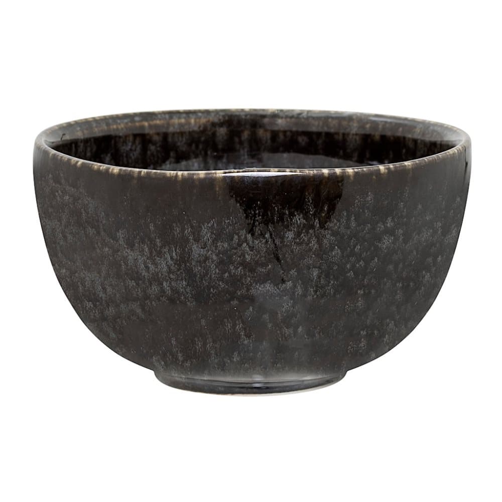 Noir Skål Sort Stentøj 12x6,5 cm
