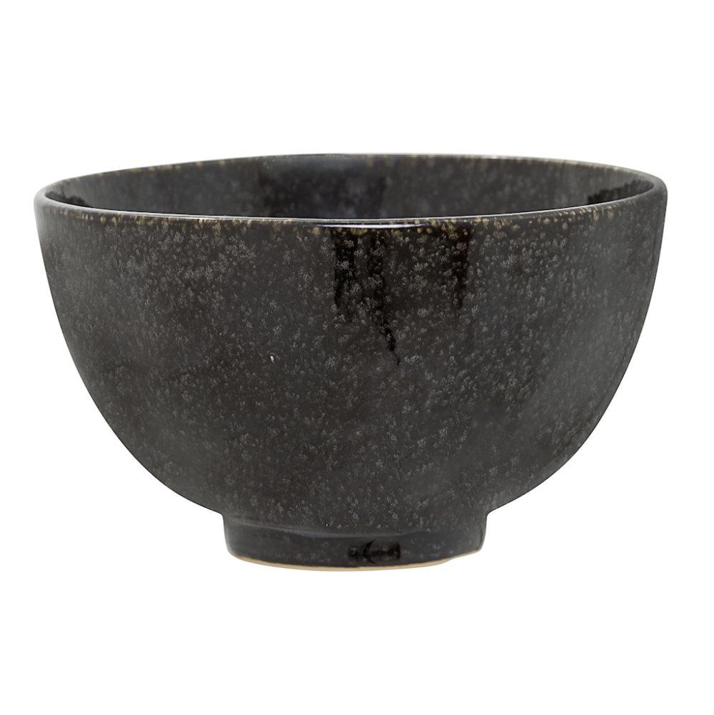 Noir Skål Sort Stentøj 16xH9,5 cm