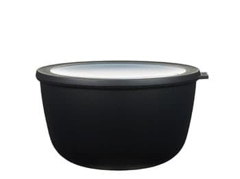 Kulho kannella Cirqula 3 litraa black