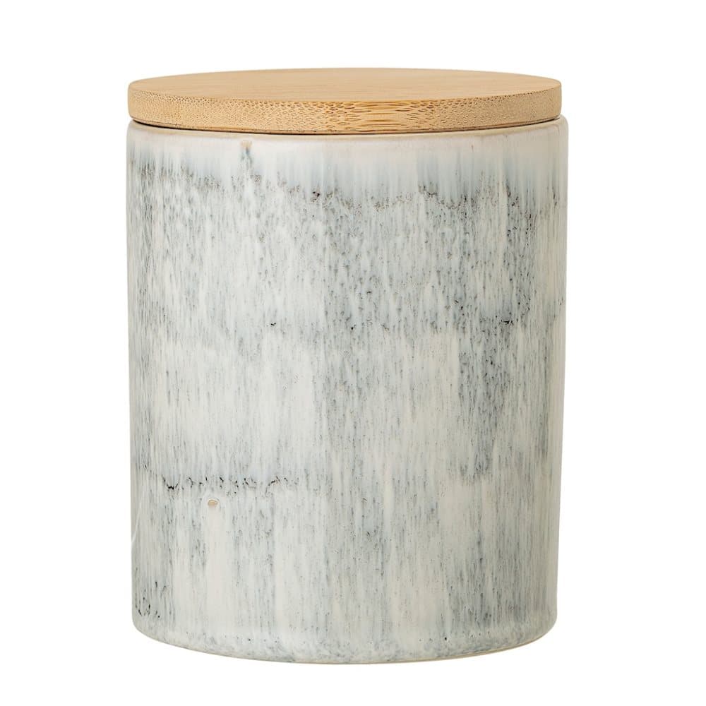 NatTuhkaa Jar w/Lid, Harmaa, Kivitavara
