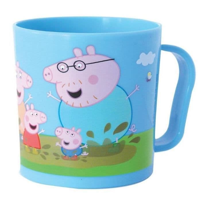 Fun House Peppa Grismugg, mikrovågbar kopp för barn