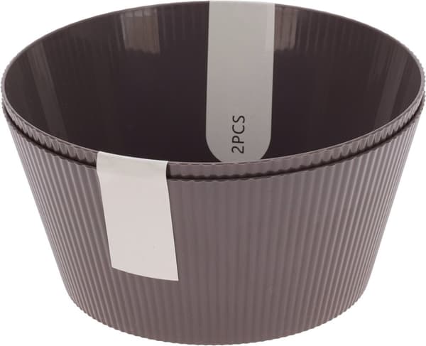 Skål Grå 2-pack Melamin