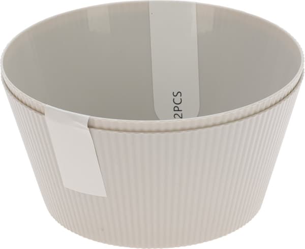Skål Grå 2-pack Melamin