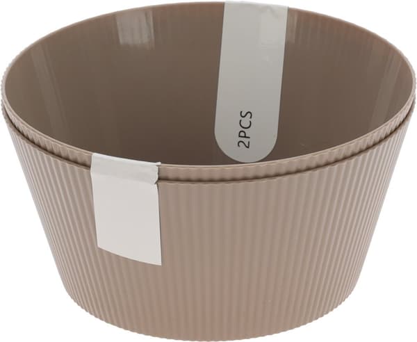 Skål Grå 2-pack Melamin
