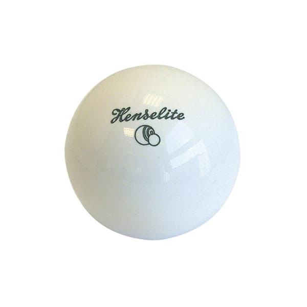 Henselite Lawn Bowls Jack White/Green One Size