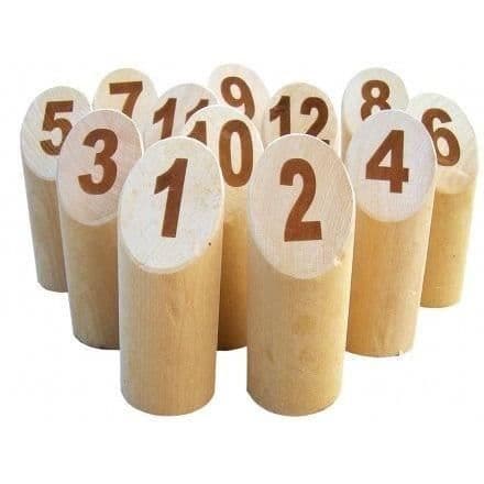 TACTIC Molkky Bowling Game - Lyxversion