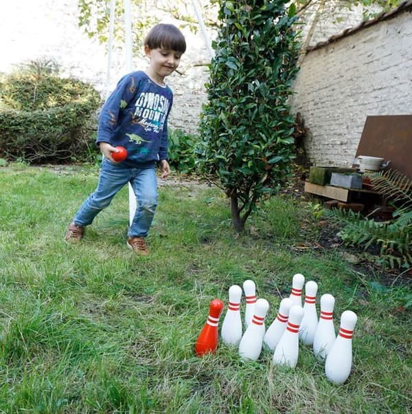 Egmont Toys - Bowlingspel i trä
