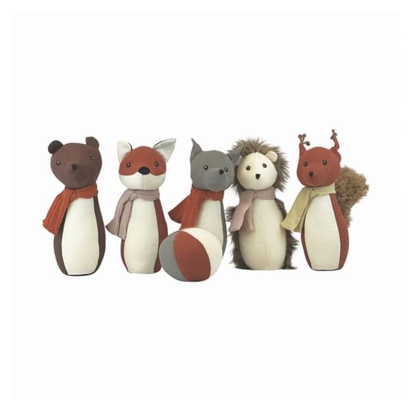 Kubbspel - Egmont Toys - Skog - Naturlig bomull - 12 månader - Unisex