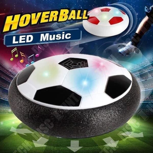 TD® Air Power Soccer Ball Barnfotbollsleksak Fotboll Air Power Ball Julklappsboll med färgglad LED-belysning