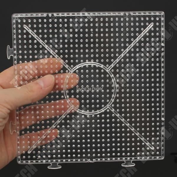 TD® förvaringsfack för klar plastpärlor - Mängder av pärlor - stor kapacitet