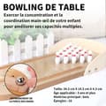 Miniatyrbild 2 av 4: TD Bowlingset med 10 käglor Barn från 3 år Bords bowling för barnrum Mini Bowling kägelspel