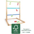 Miniatyrbild 1 av 4: Small Foot 12034 Aktiv 100 % FSC-certifierad kastspel i trä för stora och små utomhusleksaker Flerfärgad