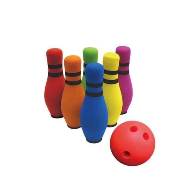 Bowlingspel - Tachan - 747T00517 - Flerfärgad - Skum - För barn från 3 år