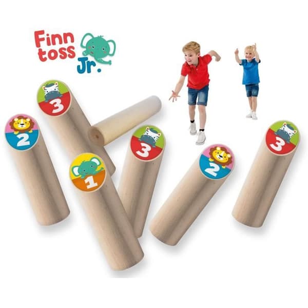 Finskt kastspel för juniorer - SES CREATIVE - Finntoss Jr. - Trä - Brun - Från 4 år