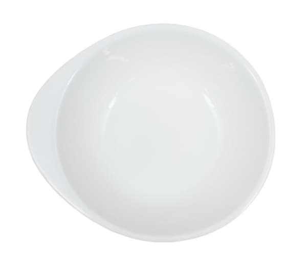 Porcelænsskål rund med lille hank - 8 stk.