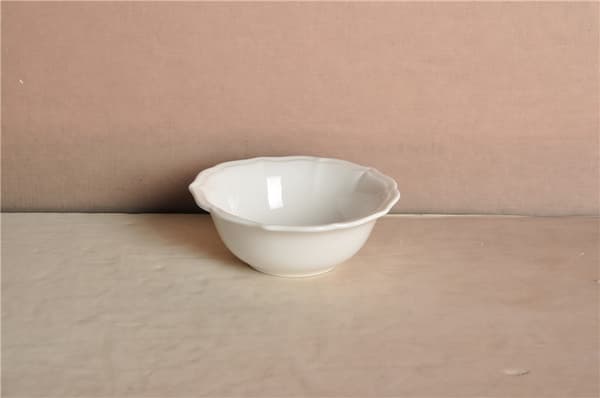 Lille rund porcelænsskål - 12-pak