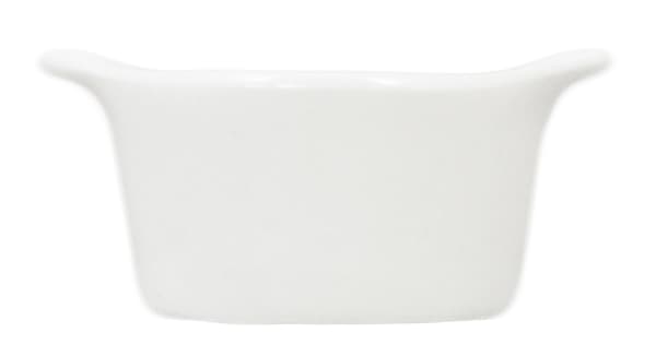 Mini porcelænsskål - mælk/smør tønde - 12 pakke
