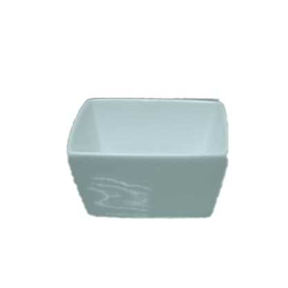 Porcelænsskål Kvadrat Dip - Sharp Edge - 16 pakker