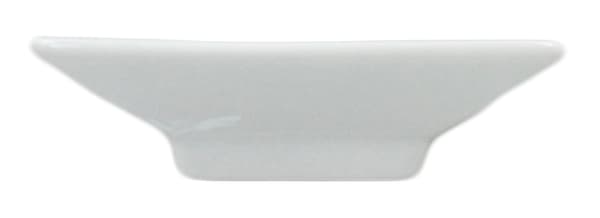 Mini porcelænsskål Dip Square Sloping - 20 pakke