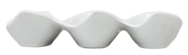 Mini posliinikulho - Käytännöllinen kolmipalanen - 12 kpl pakkaus