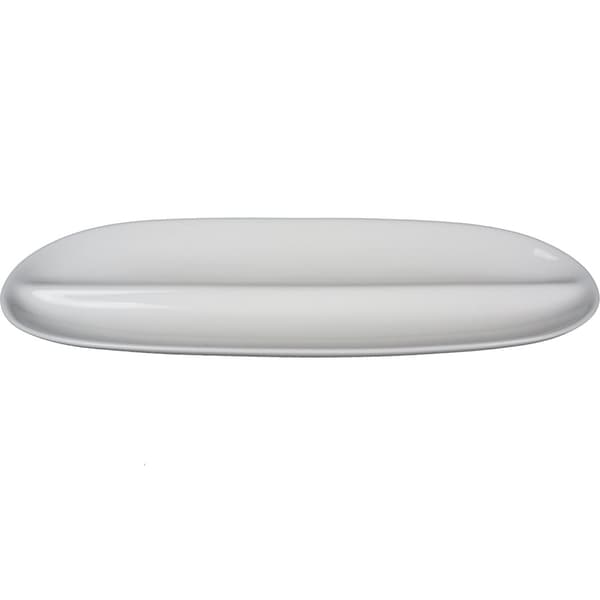 Porcelænstønde oval - todelt - 6-pakning
