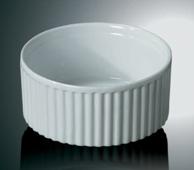 Mini Porslins Skål Suffléform - 12 pack