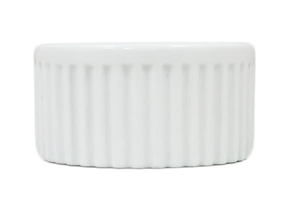 Mini Porslins Skål Suffléform - 12 pack