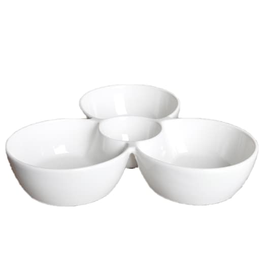 Tallrik treklöver - Större - 3 pack
