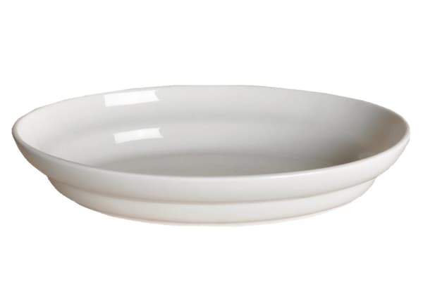 Pieni posliinikulho - soikea pyöristetty reuna - 6 kpl Pakkaus