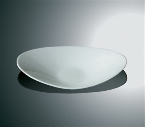 Stor porcelænstønde - oval - 3-pak